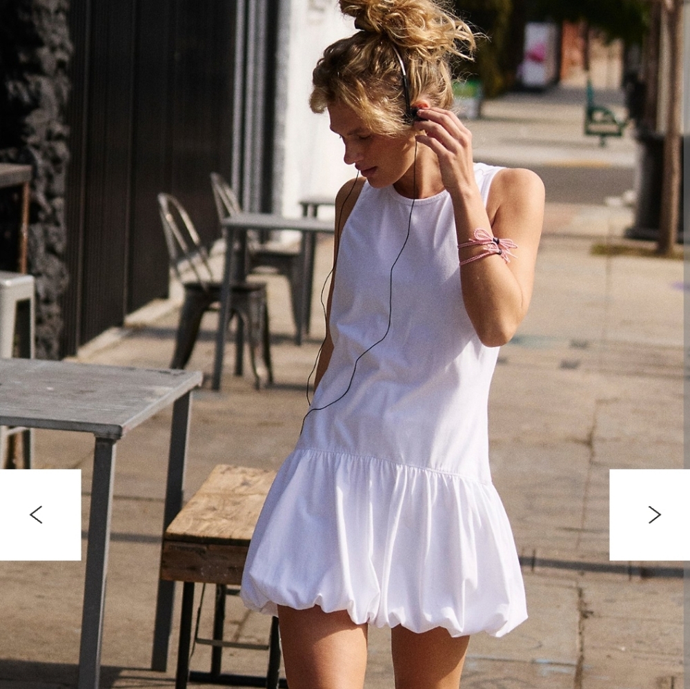 Fp Movement By Free People Hot Shot Bubble Set In White - Picture 4 of 6